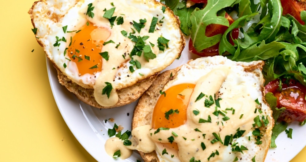 Rosemary Biscuit Eggs Benedict Recipe - Yankee Magazine