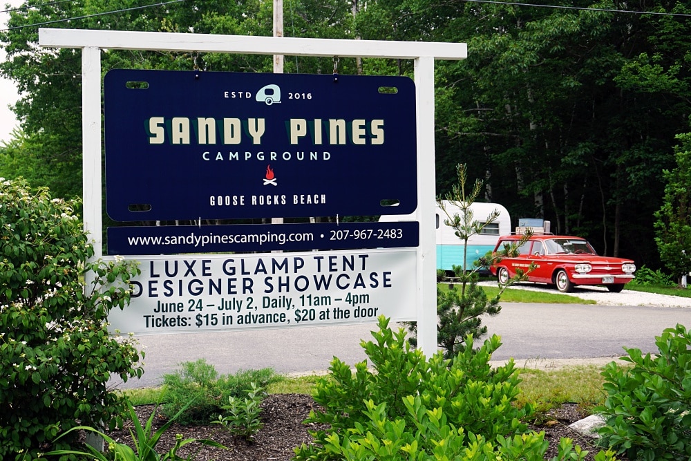 Sandy Pines Campground in Kennebunkport, Maine