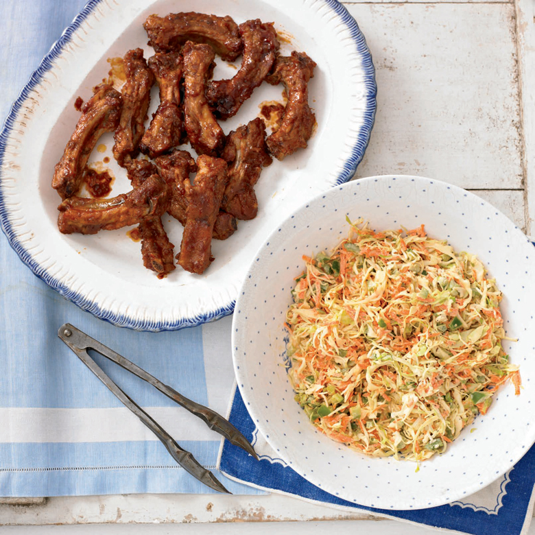 Maple-Glazed Spareribs