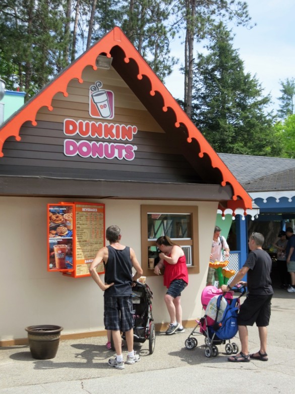 Tired from a long day at Story Land? The park's Dunkin' Donuts will be your best friend for the ride home.