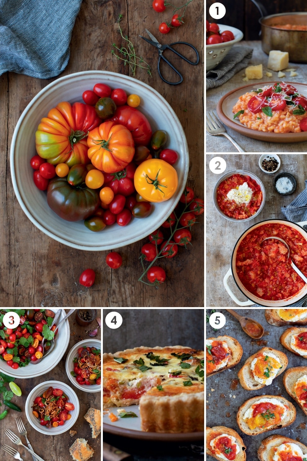 Fresh Summer Tomato Recipes