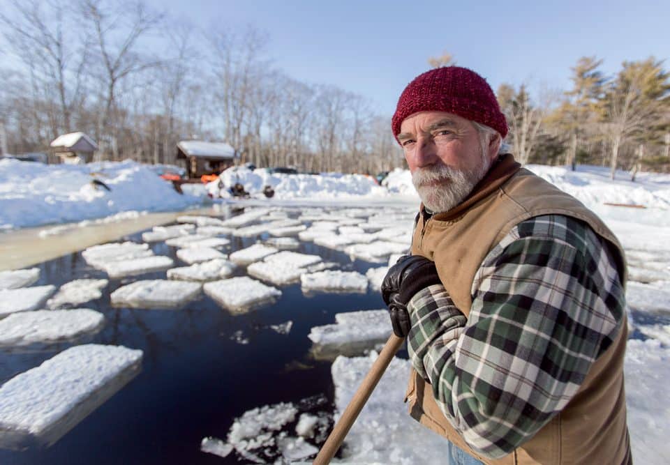 It's hard to keep an ice-fishing tradition in the midcoast