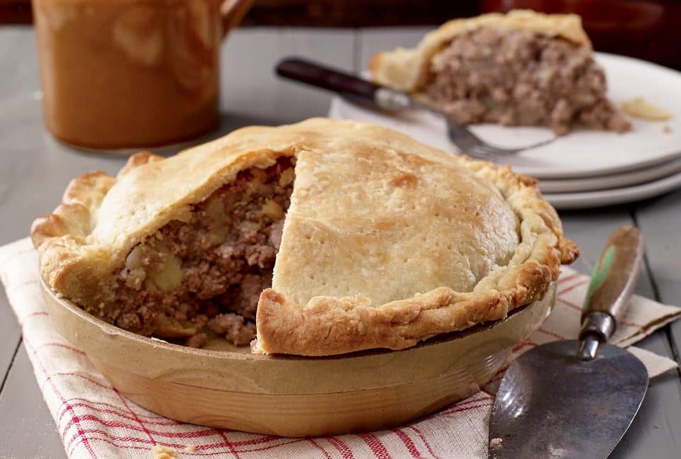 Tourtiere: Meat and Potato Pie recipe