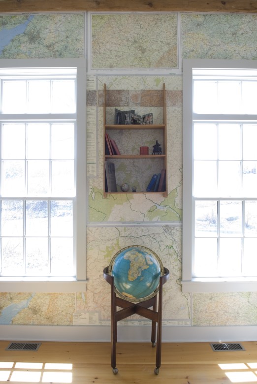 How To Use Maps As Wallpaper Home Projects New England Today