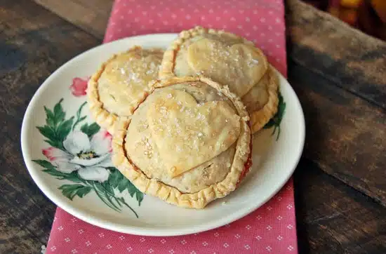 Valentine Heart Pies