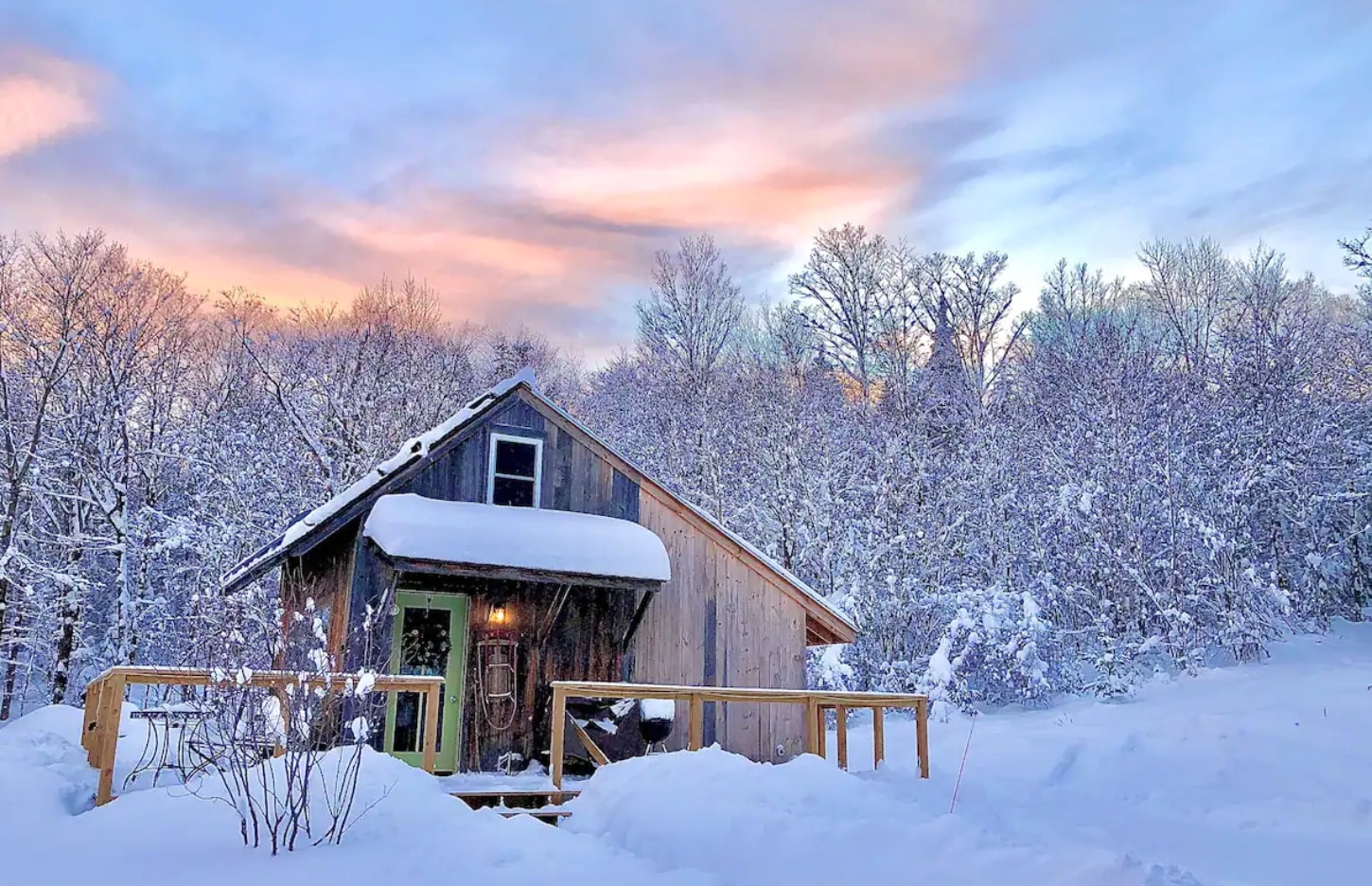 Cozy Winter Cabins