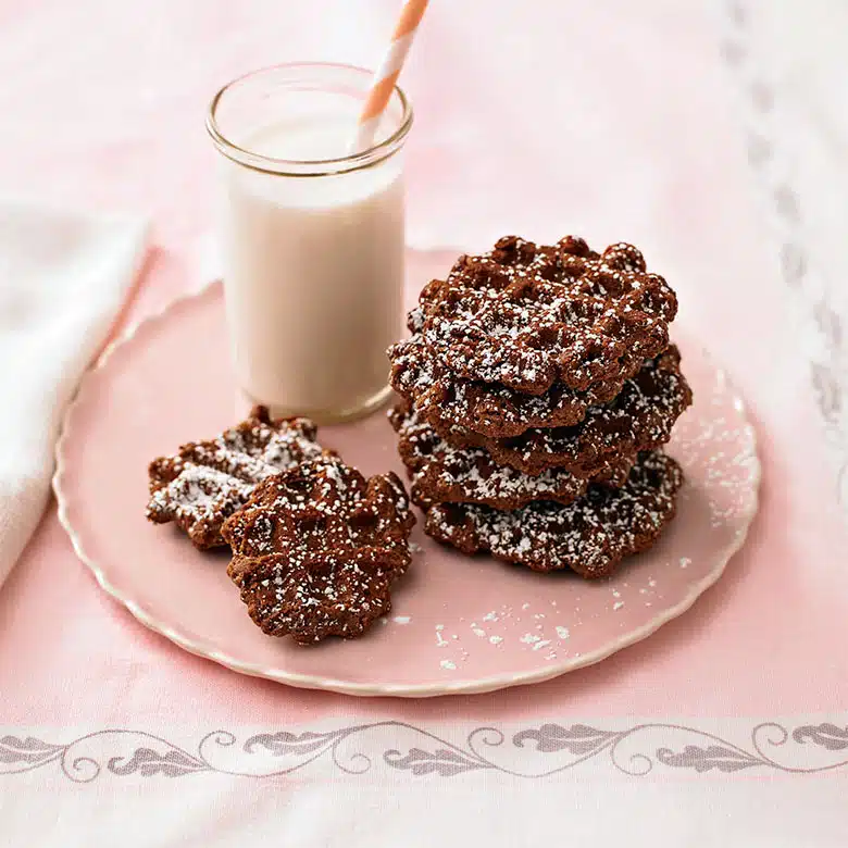 Yankee's Crisp-chewy Waffle Iron Brownies