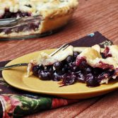 Wild Maine Blueberry Pie - Fresh Apron