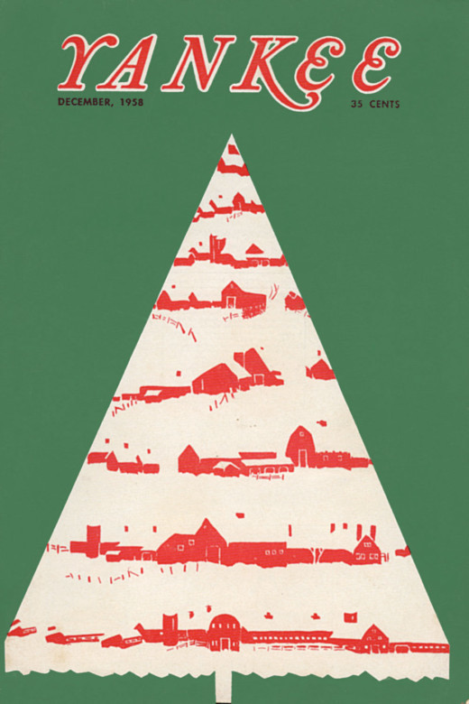 December, 1958 Cover By Beatrix Sagendorph